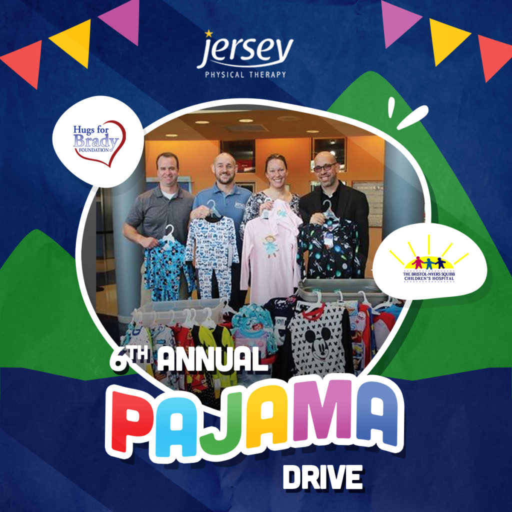 6th Annual Pajama Drive Jersey Physical Therapy