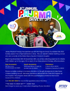 8th Annual Pajama Drive Jersey Physical Therapy